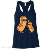 Cool Franks Sausages Weiner Fast Food Sunglasses Hot Dog Women's Tank Top thumb 0