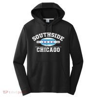 Chicago Flaggift Southside Chicagogift City Of Chicago Flag Meaningful Gift Performance Fleece Hoodie thumb 0