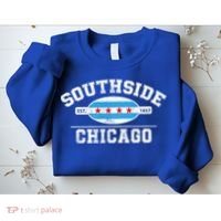 Chicago Flaggift Southside Chicagogift City Of Chicago Flag Meaningful Gift Sweatshirt thumb 2