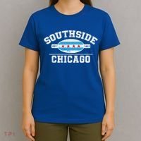 Chicago Flaggift Southside Chicagogift City Of Chicago Flag Meaningful Gift T-Shirt thumb 4