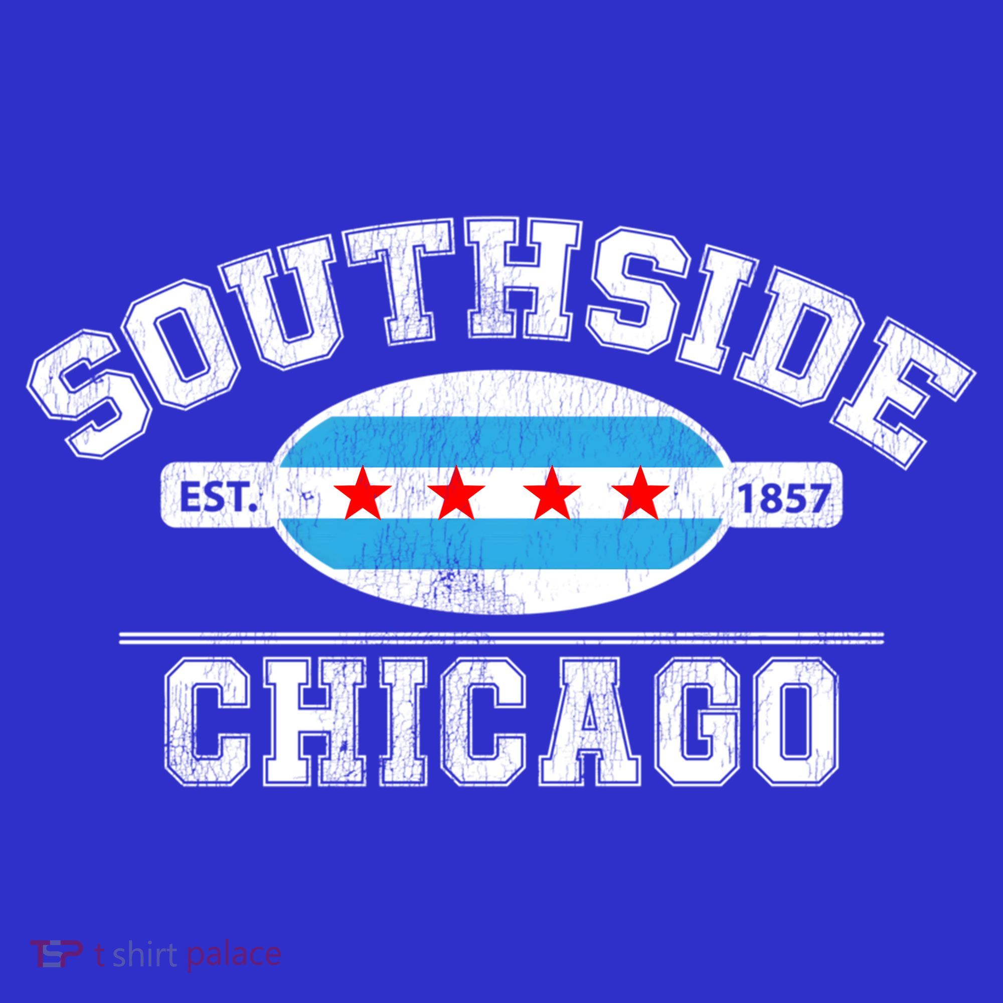 Chicago Flaggift Southside Chicagogift City Of Chicago Flag Meaningful Gift T-Shirt