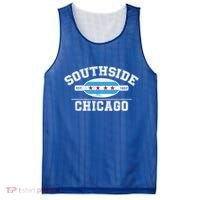 Chicago Flaggift Southside Chicagogift City Of Chicago Flag Meaningful Gift Mesh Reversible Basketball Jersey Tank thumb 0