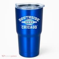 Chicago Flaggift Southside Chicagogift City Of Chicago Flag Meaningful Gift Tumbler thumb 0