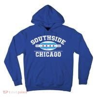 Chicago Flaggift Southside Chicagogift City Of Chicago Flag Meaningful Gift Tall Hoodie thumb 0