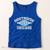 Chicago Flaggift Southside Chicagogift City Of Chicago Flag Meaningful Gift Tank Top thumb 2
