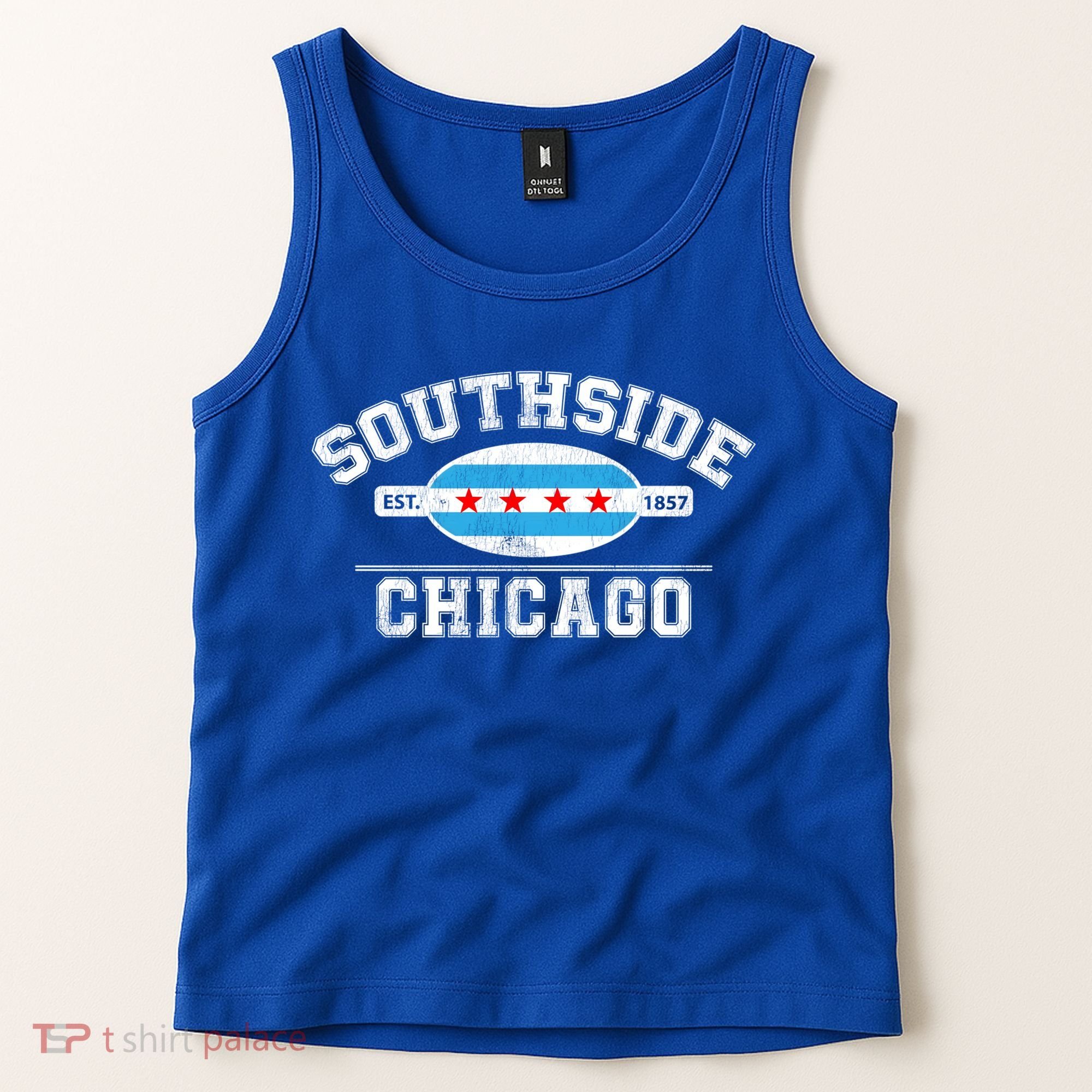 Chicago Flaggift Southside Chicagogift City Of Chicago Flag Meaningful Gift Tank Top