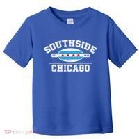 Chicago Flaggift Southside Chicagogift City Of Chicago Flag Meaningful Gift Toddler T-Shirt thumb 0