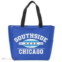 Chicago Flaggift Southside Chicagogift City Of Chicago Flag Meaningful Gift Tote Bag thumb 0