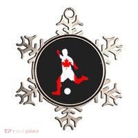 Canada Flag Soccer Player Canadian Pride Ornament thumb 0