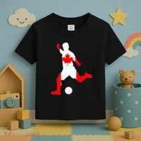 Canada Flag Soccer Player Canadian Pride Toddler T-Shirt thumb 3