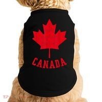 Canadian Flag Shirt Canada Independece Maple Leaf Men Women Doggie Tank thumb 0