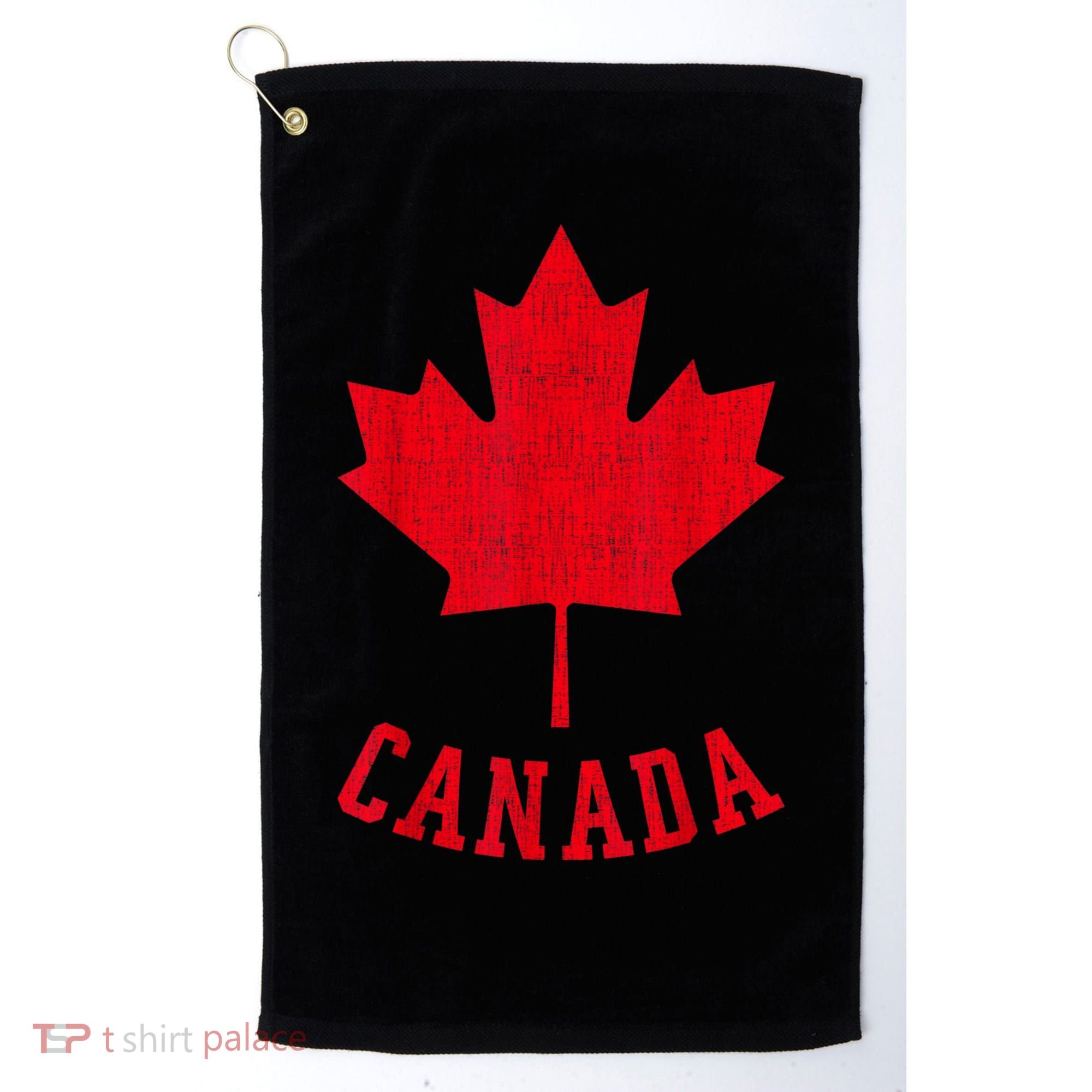 Canadian Flag Shirt Canada Independece Maple Leaf Men Women Golf Towel