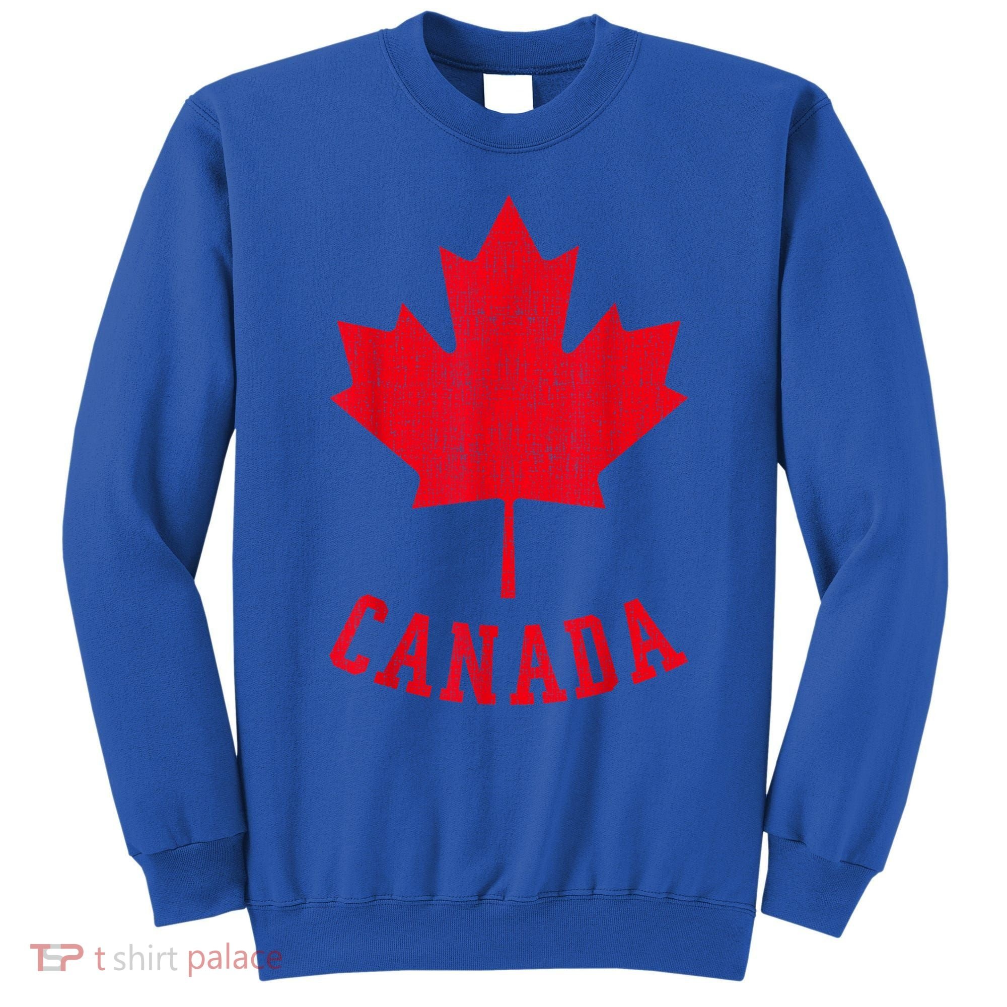 Canadian Flag Shirt Canada Independece Maple Leaf Men Women Sweatshirt