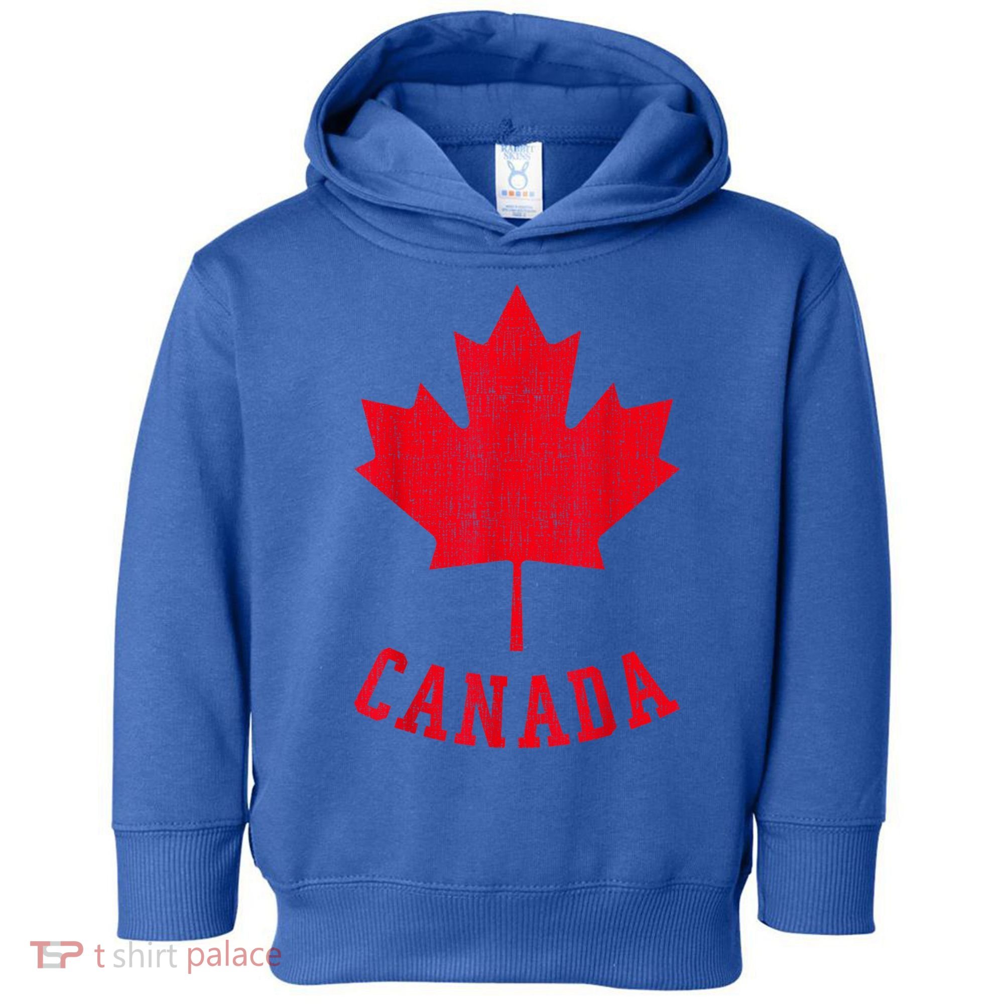 Canadian Flag Shirt Canada Independece Maple Leaf Men Women Toddler Hoodie