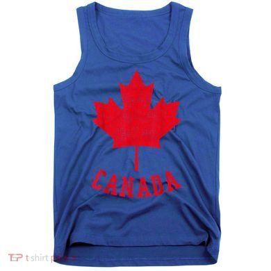 Canadian Flag Shirt Canada Independece Maple Leaf Men Women Tank Top