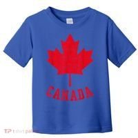 Canadian Flag Shirt Canada Independece Maple Leaf Men Women Toddler T-Shirt thumb 0