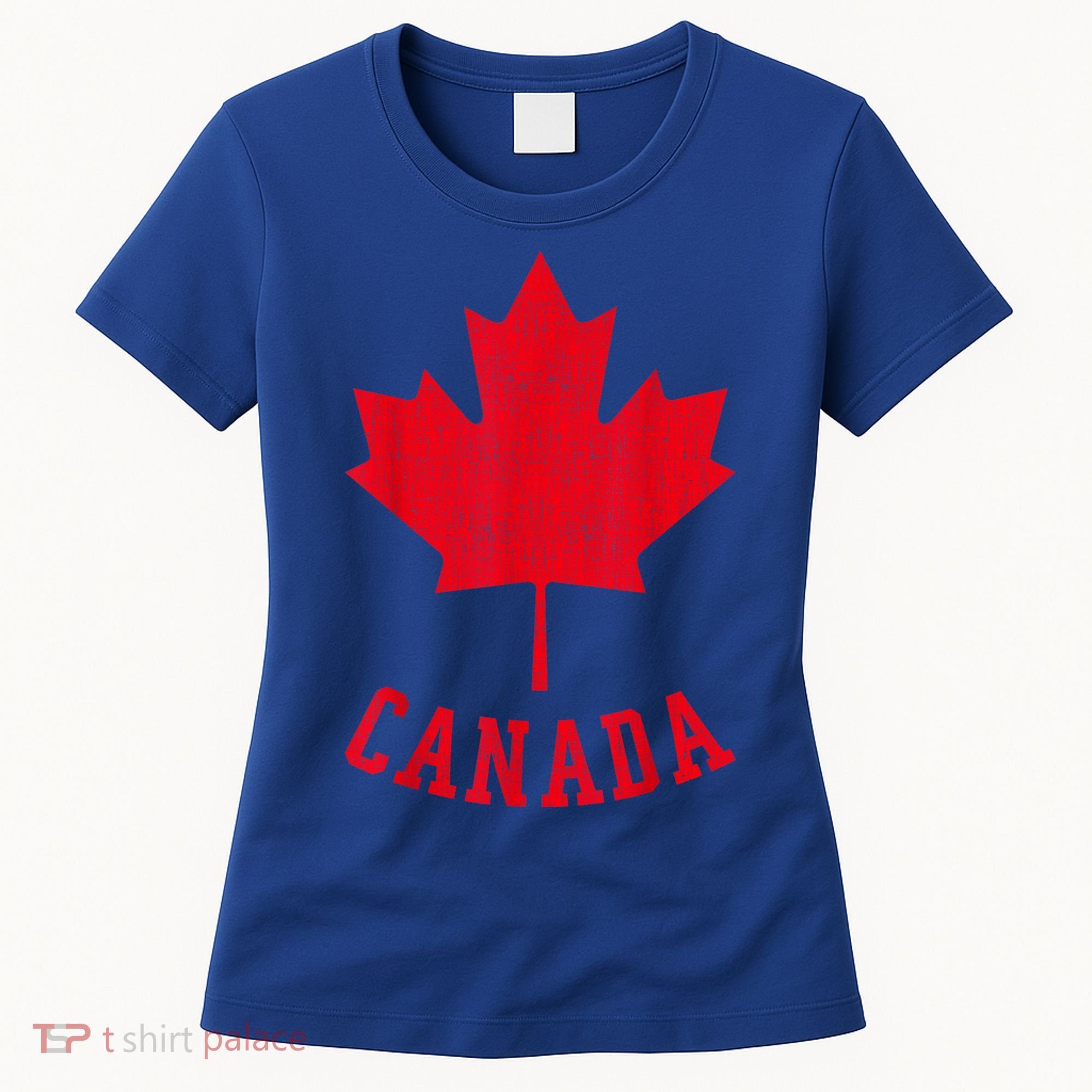 Canadian Flag Shirt Canada Independece Maple Leaf Men Women Women's T-Shirt