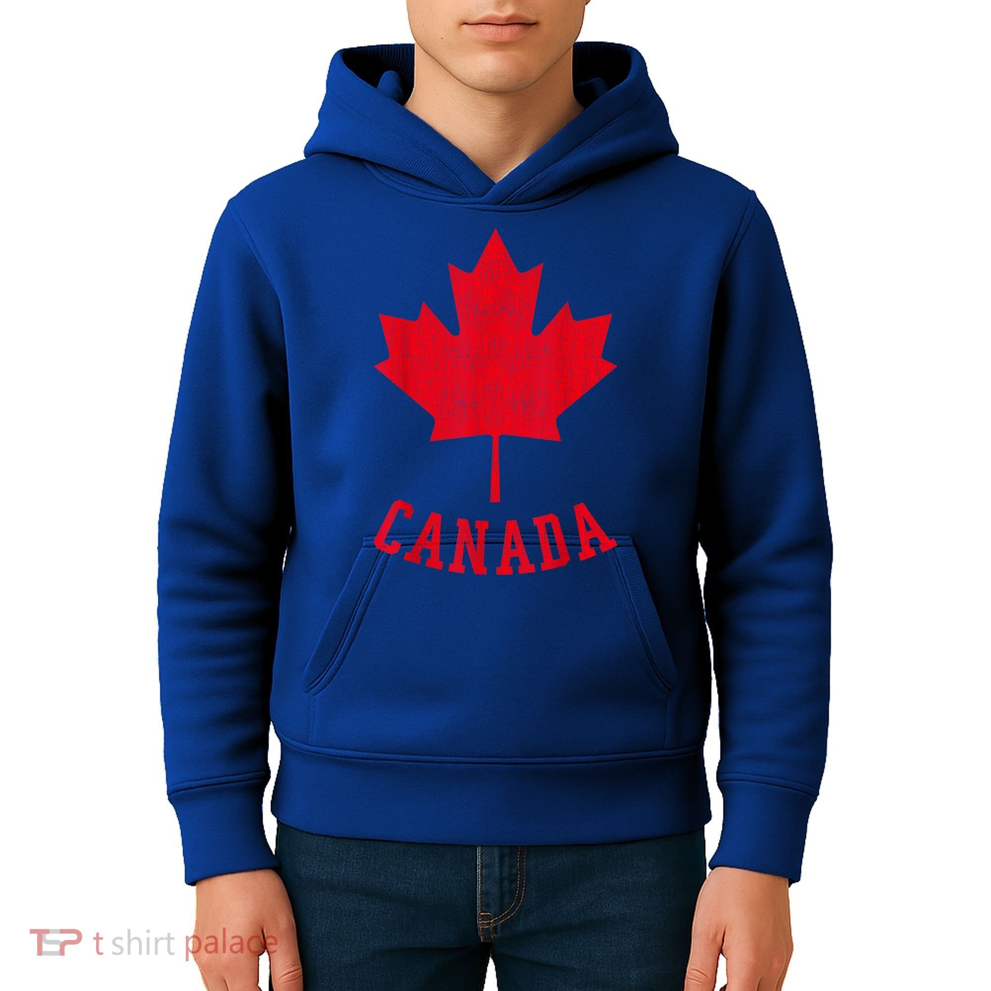 Canadian Flag Shirt Canada Independece Maple Leaf Men Women Kids Hoodie