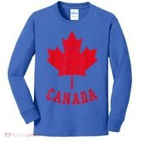 Canadian Flag Shirt Canada Independece Maple Leaf Men Women Kids Long Sleeve Shirt thumb 0