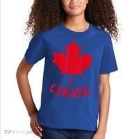 Canadian Flag Shirt Canada Independece Maple Leaf Men Women Kids T-Shirt thumb 2