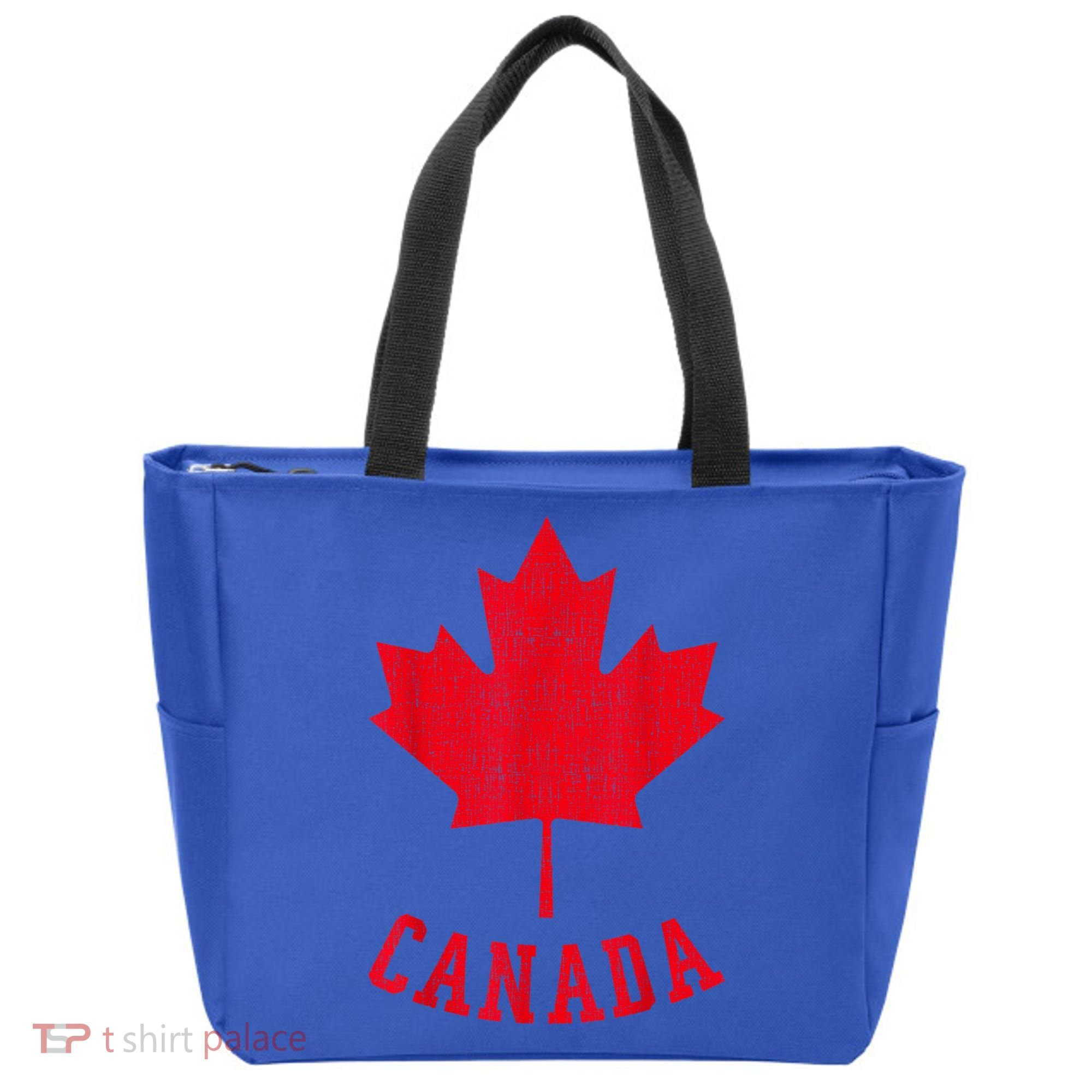 Canadian Flag Shirt Canada Independece Maple Leaf Men Women Tote Bag