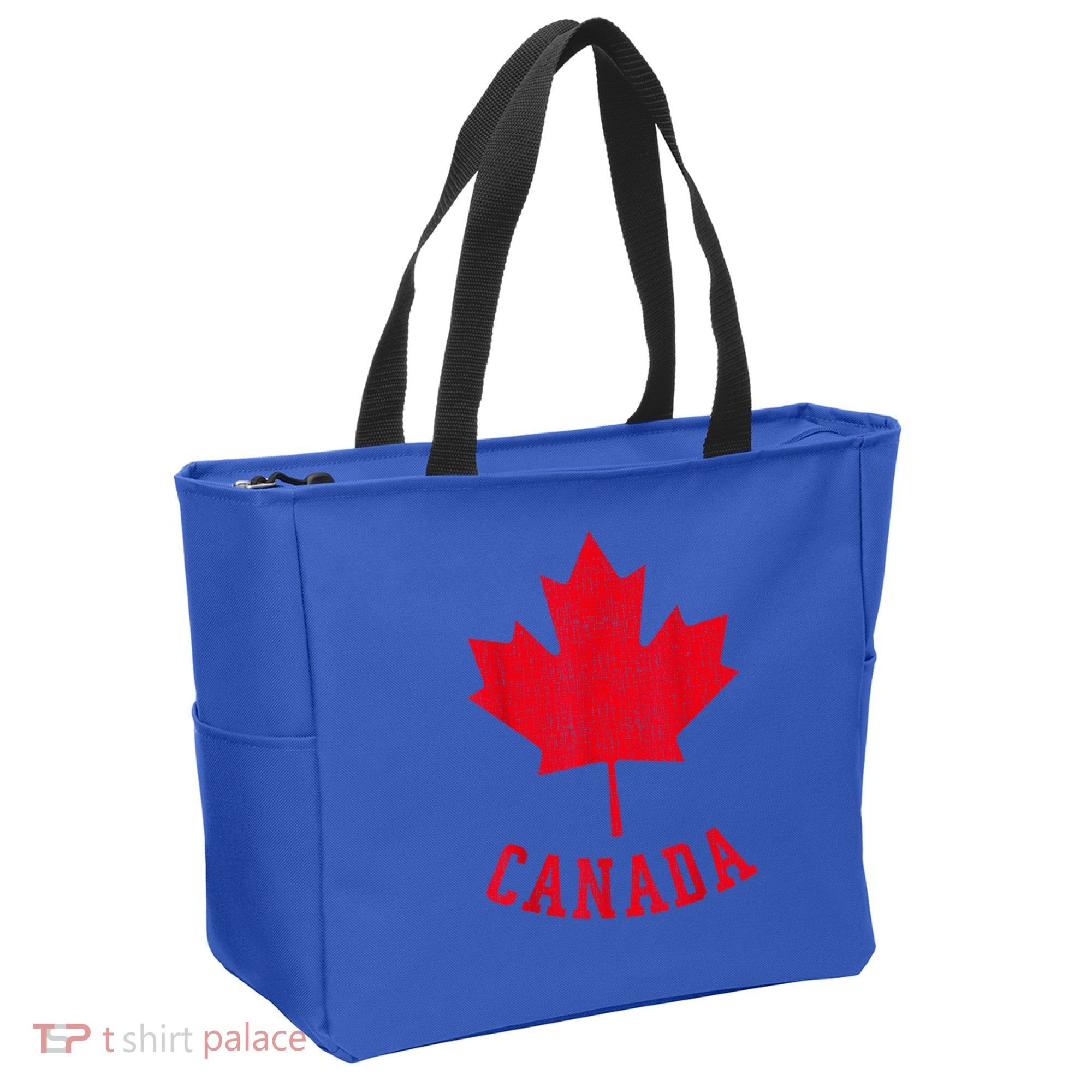 Canadian Flag Shirt Canada Independece Maple Leaf Men Women Tote Bag