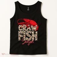 Craw Fish Season Lobster Lover Funny Tank Top thumb 2