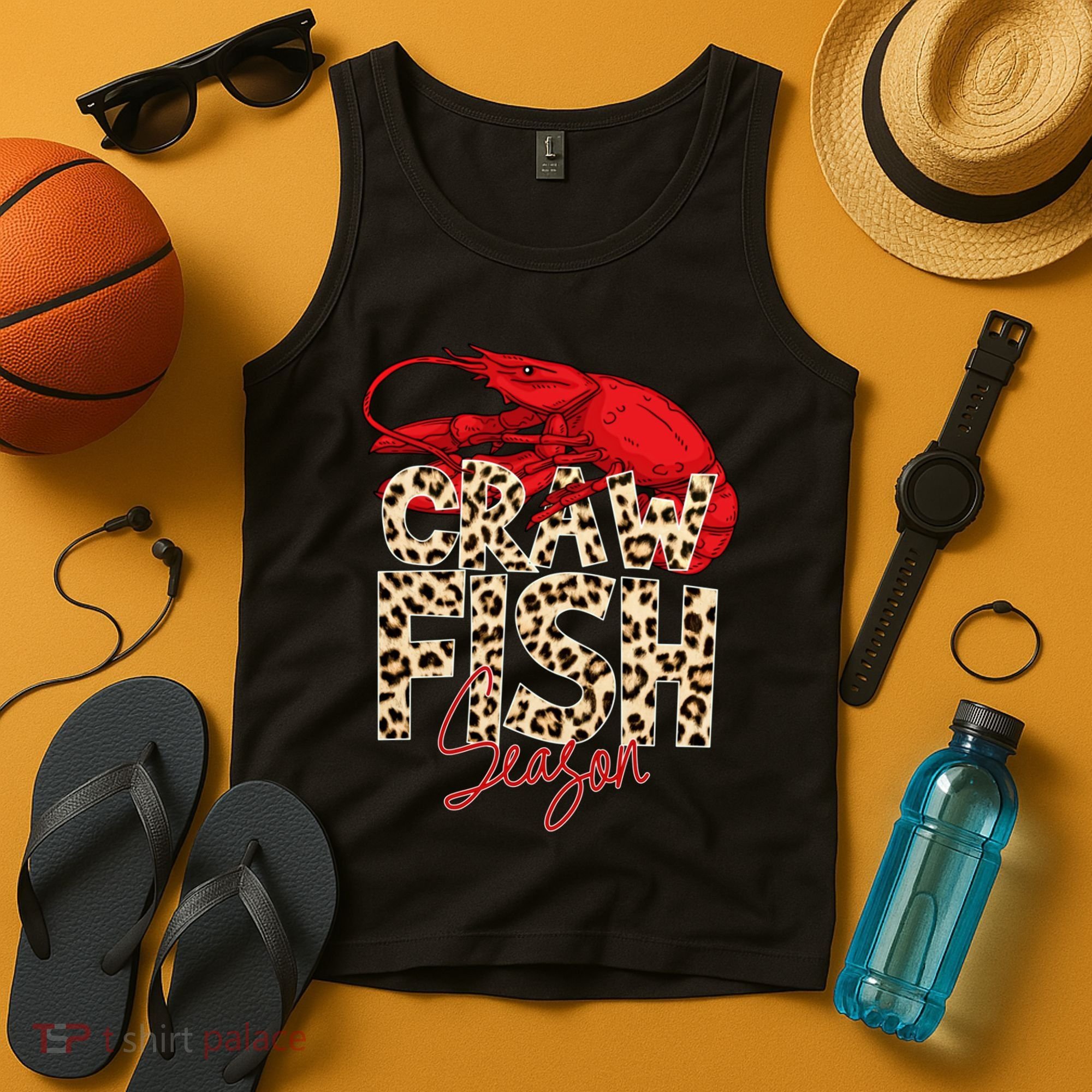Craw Fish Season Lobster Lover Funny Tank Top