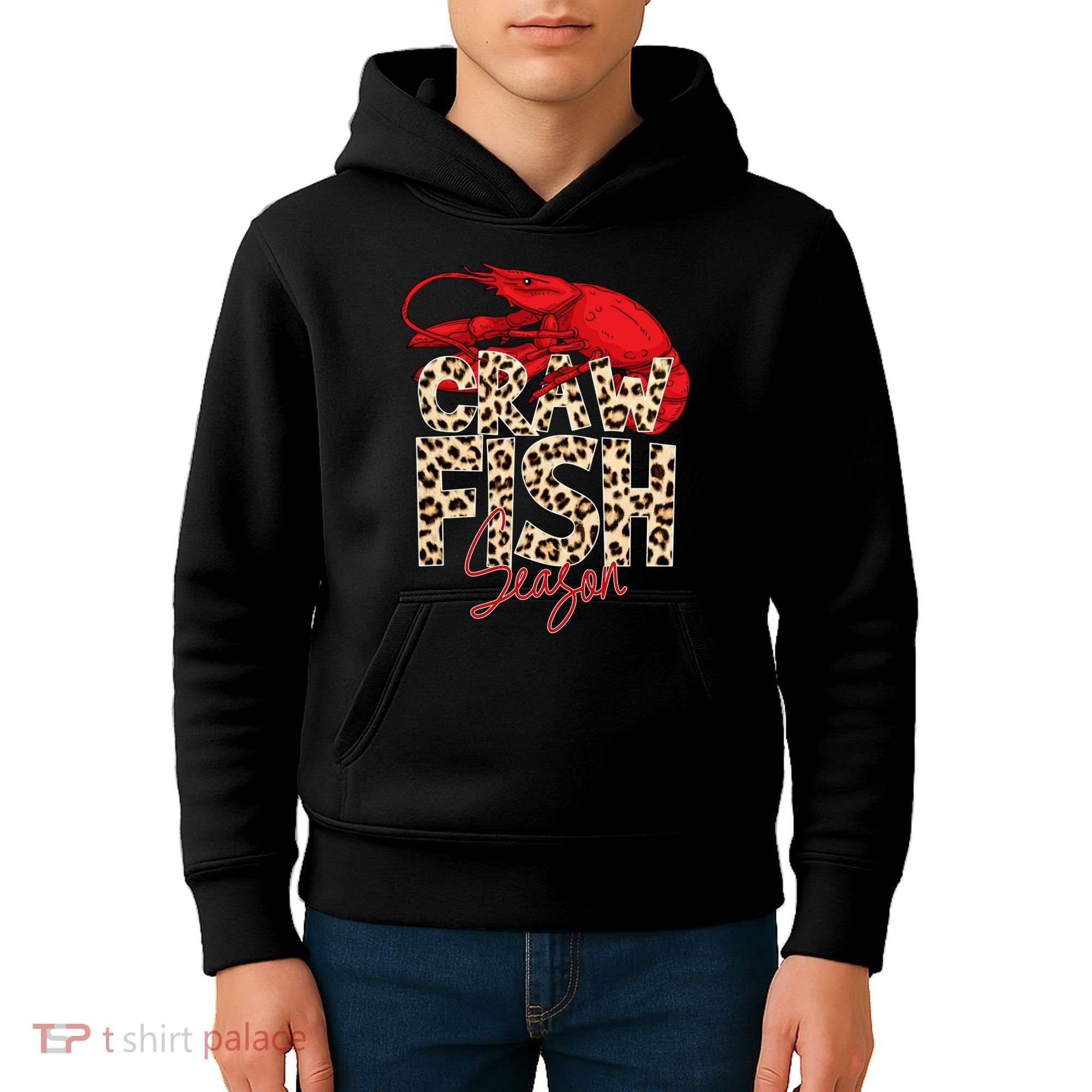 Craw Fish Season Lobster Lover Funny Kids Hoodie