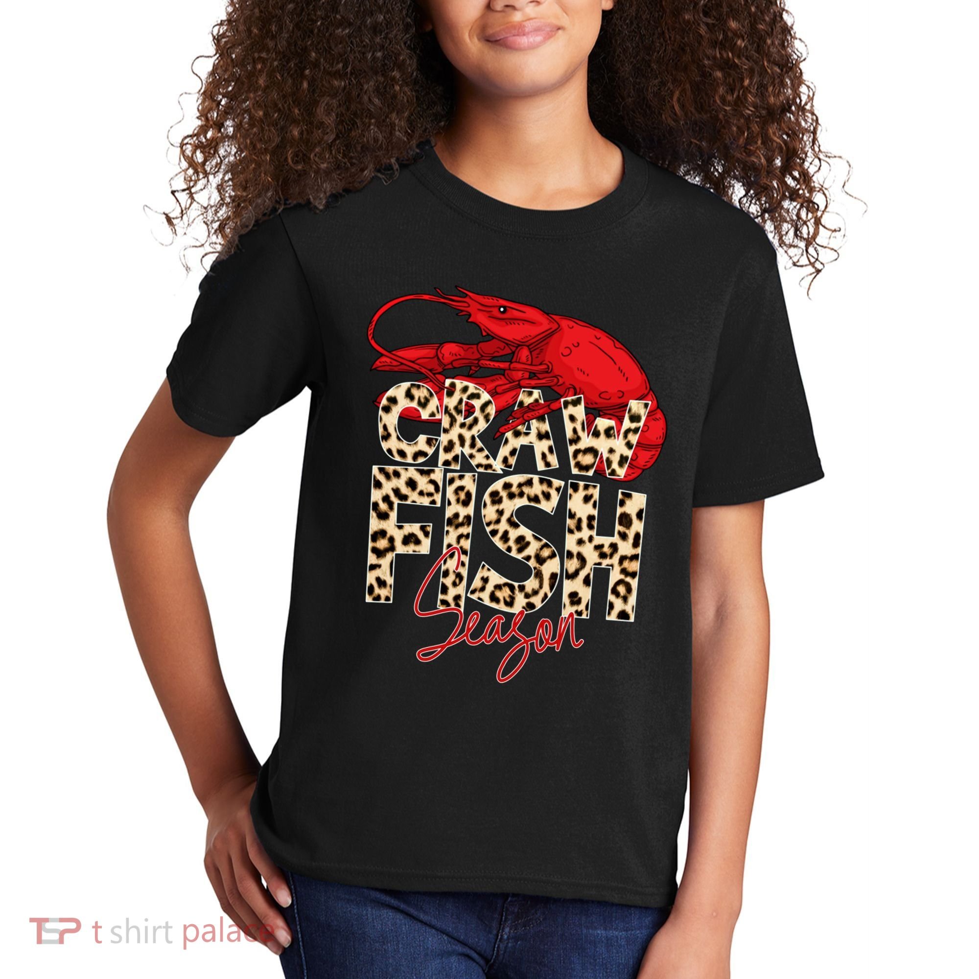 Craw Fish Season Lobster Lover Funny Kids T-Shirt