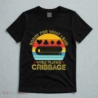 Cribbage Funny Sorry For What I Said While Playing T-Shirt thumb 5