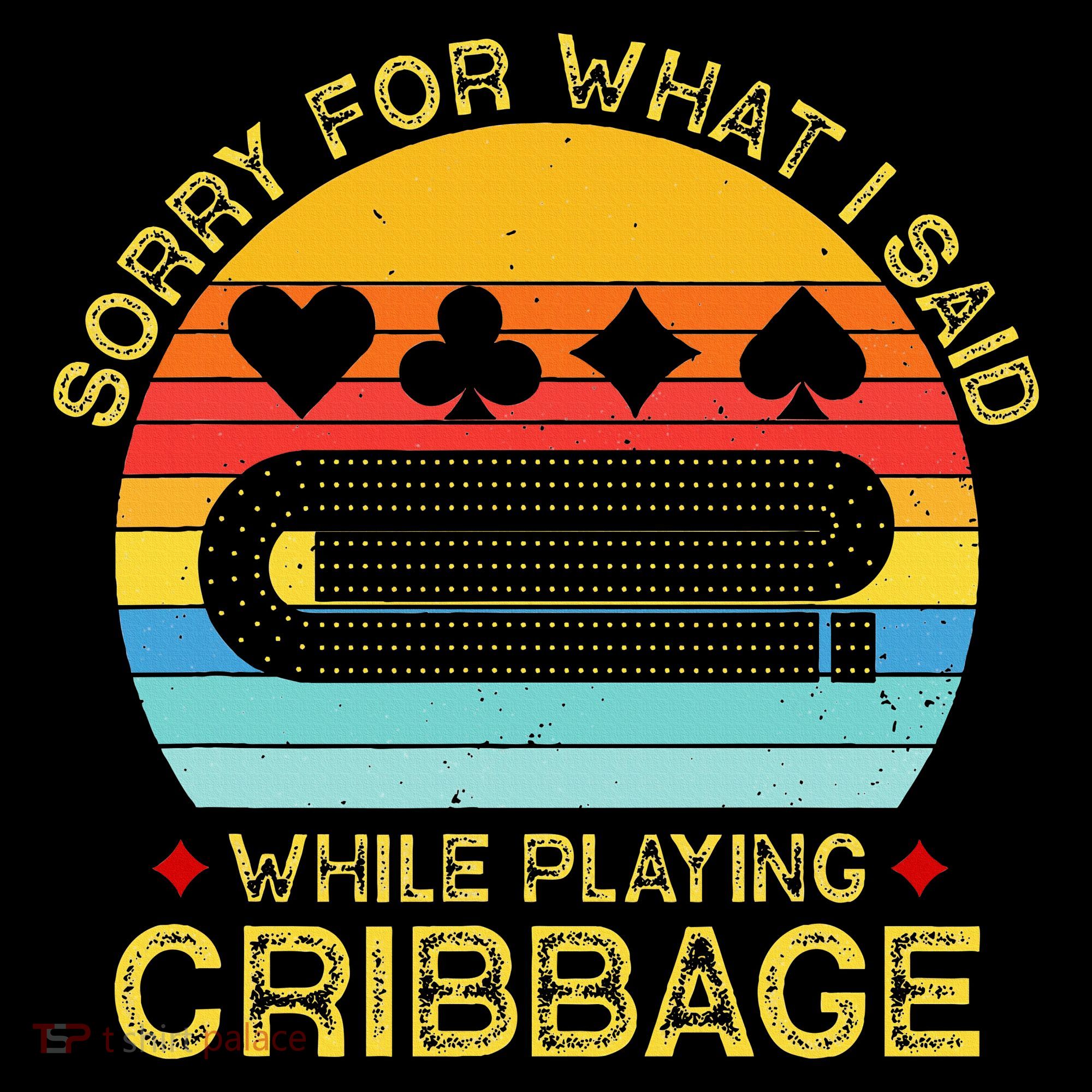 Cribbage Funny Sorry For What I Said While Playing Ornament