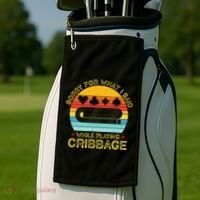 Cribbage Funny Sorry For What I Said While Playing Golf Towel thumb 2