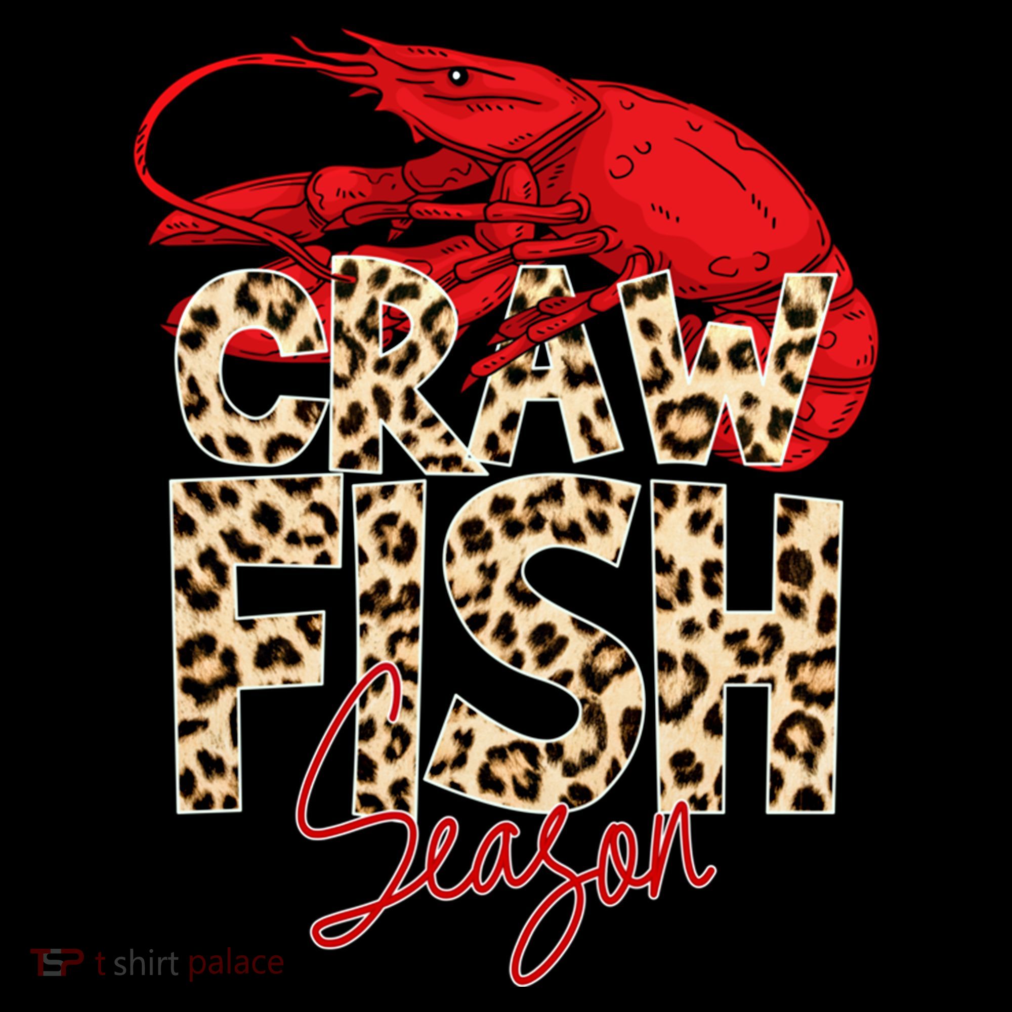 Craw Fish Season Leopard Funny Crawfish Boil Lobster Cajun Gift Coffee Mug