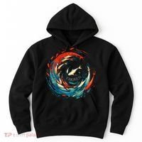 Chosen Fish Swim Against The Current Bible Verse Christian Hoodie thumb 0