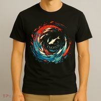 Chosen Fish Swim Against The Current Bible Verse Christian T-Shirt thumb 3