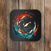 Chosen Fish Swim Against The Current Bible Verse Christian Coaster thumb 0