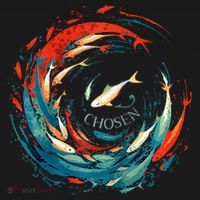 Chosen Fish Swim Against The Current Bible Verse Christian Women's Hoodie thumb 2