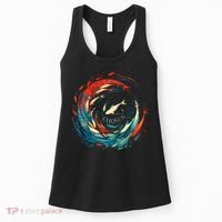 Chosen Fish Swim Against The Current Bible Verse Christian Women's Tank Top thumb 0