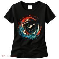 Chosen Fish Swim Against The Current Bible Verse Christian Women's T-Shirt thumb 0