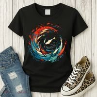 Chosen Fish Swim Against The Current Bible Verse Christian Women's T-Shirt thumb 3