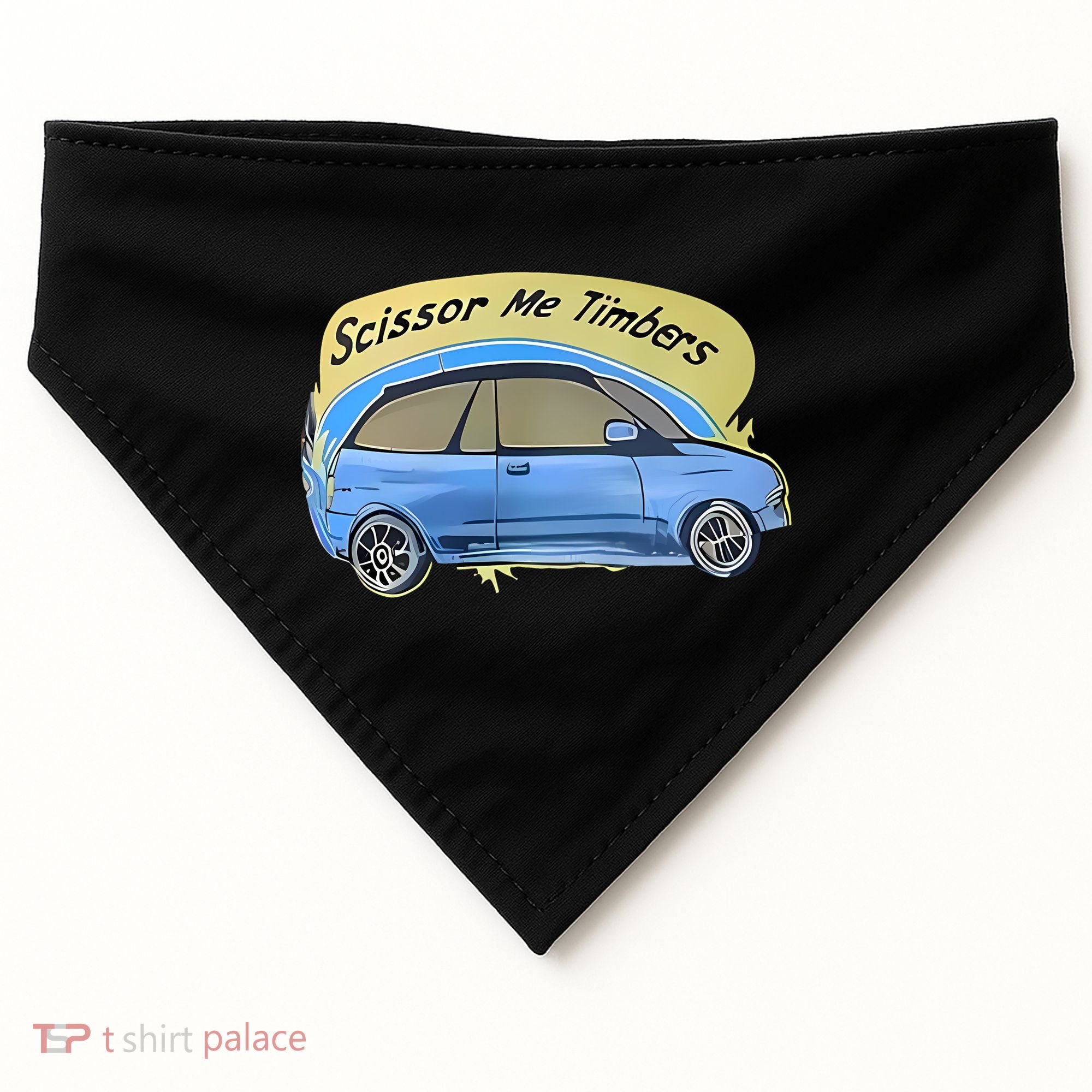 Connor Flintoft Scissor Me Timbers Car USA-Made Doggie Bandana