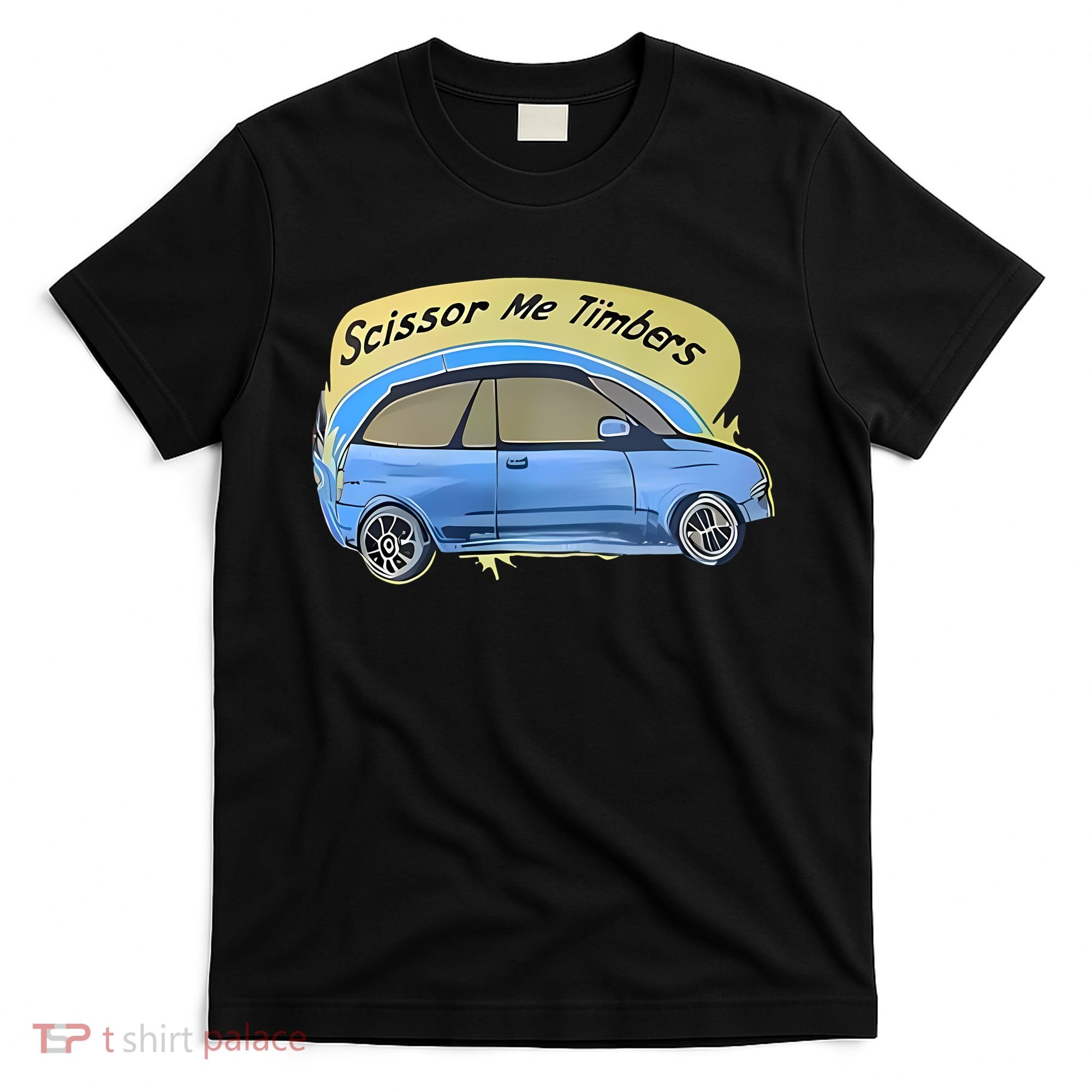 Connor Flintoft Scissor Me Timbers Car T-Shirt