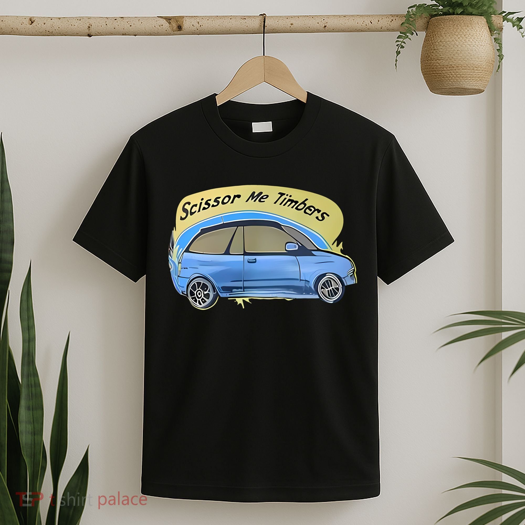 Connor Flintoft Scissor Me Timbers Car T-Shirt