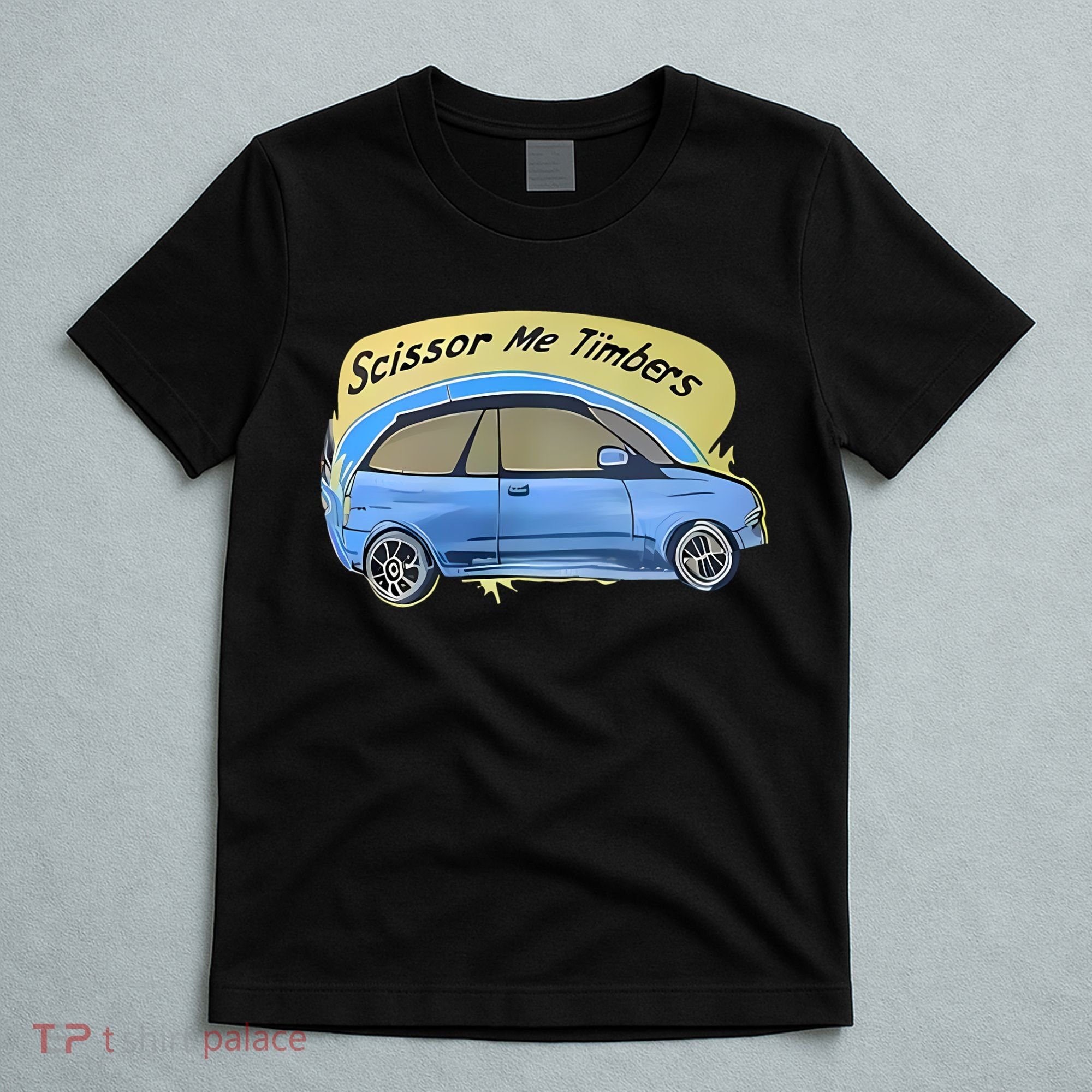Connor Flintoft Scissor Me Timbers Car T-Shirt