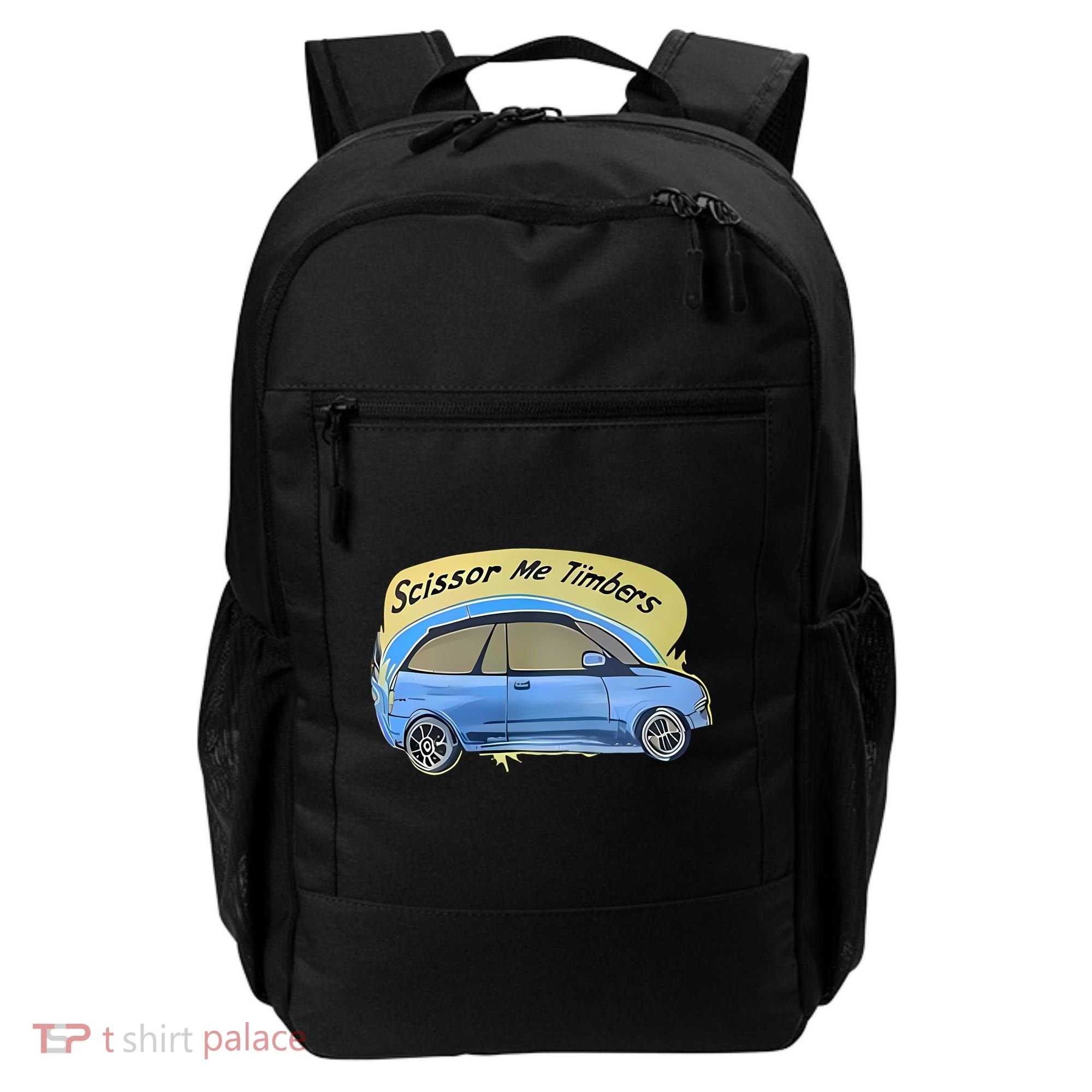 Connor Flintoft Scissor Me Timbers Car Backpack