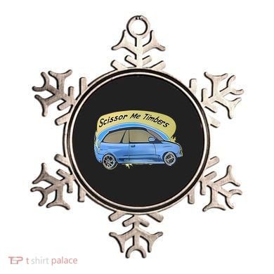 Connor Flintoft Scissor Me Timbers Car Ornament