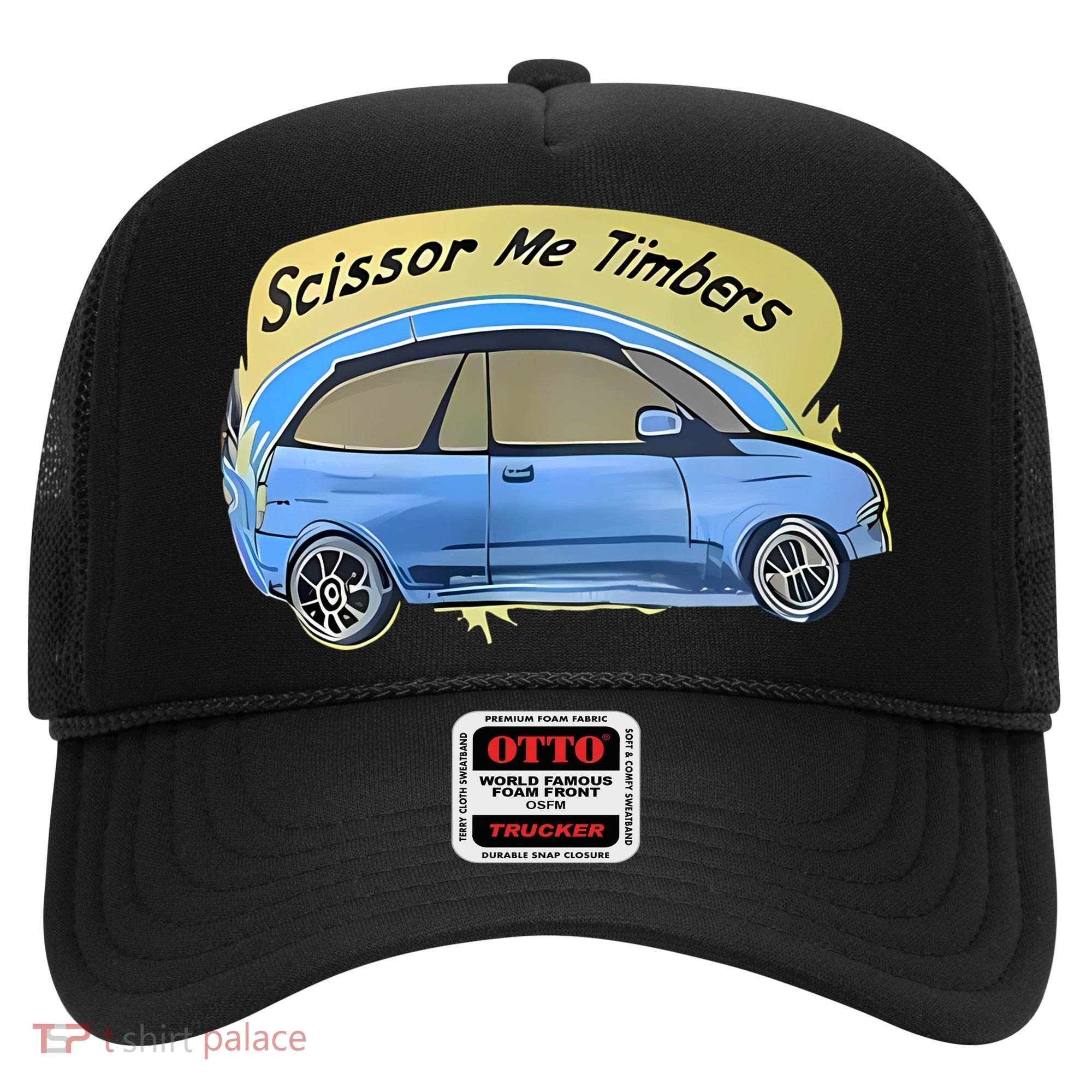 Connor Flintoft Scissor Me Timbers Car Hat