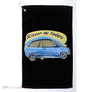 Connor Flintoft Scissor Me Timbers Car Golf Towel