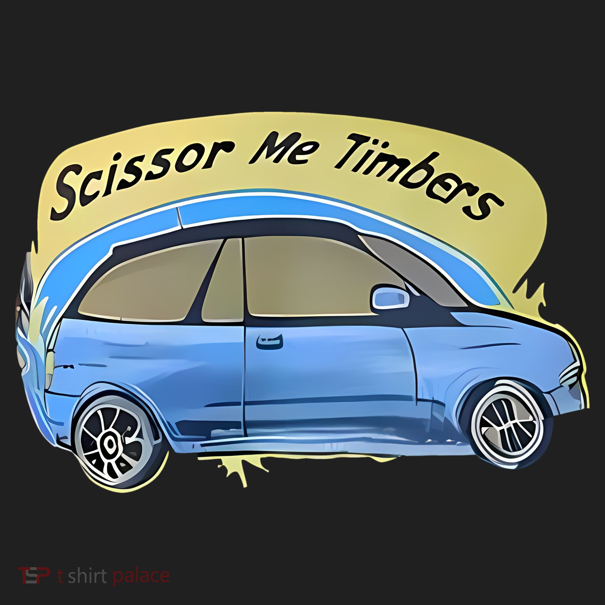 Connor Flintoft Scissor Me Timbers Car Golf Towel